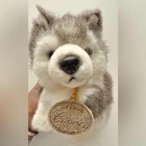 Classic Aurora Husky Cuddly Plush Toy